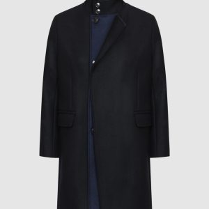 MANTEAU EDWARD BLEU & NOIR