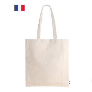 Tote bag coton recyclé Made in France personnalisable