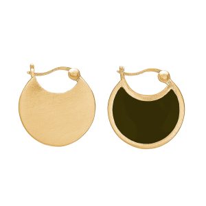 Boucles d’oreilles – Hoops Halfmoon Army