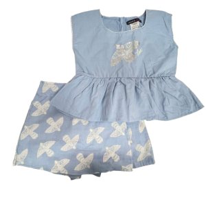 Ens jupe short BIRDS du 7 au 10 ans