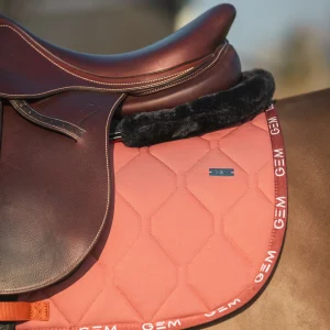 Tapis de selle LOVE Obstacle Rouille - GEM