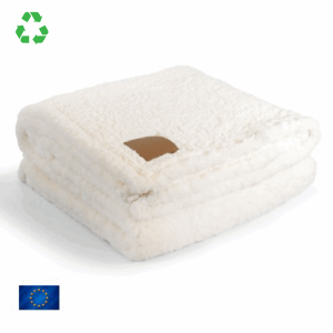 Grand plaid sherpa recyclé Made in Europe