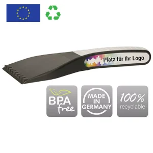 Grattoir pare-brise avec grip recyclable personnalisable Made in Europe