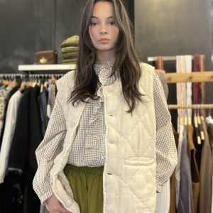 Gilet CLAUDIA JOHANNA ECRU