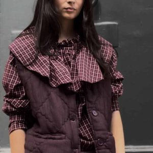 Gilet claudia Prune johanna