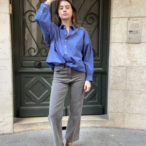 Jeans – Louvre Super Strech Gris – Jane Blue