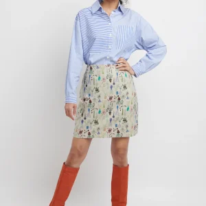 JUPE JESFU TOUS BEIGE