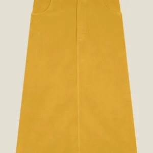 JUPE JOHANE UNI MOUTARDE