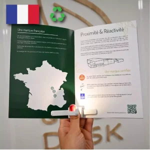 Lampe de lecture 3en1 Made in France écoresponsable personnalisable