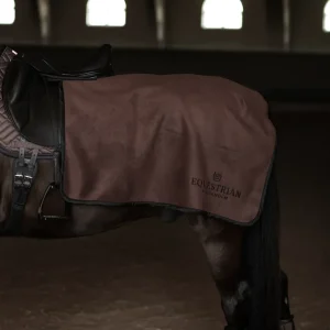Couvre-reins monoquartier Heavy Fleece Mocha - Equestrian Stockholm