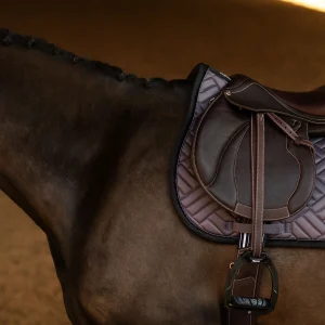 Tapis de selle Modern Dark Violet MIXTE - Equestrian Stockholm