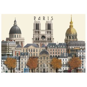 Carte Paris Notre-Dame – Format A5
