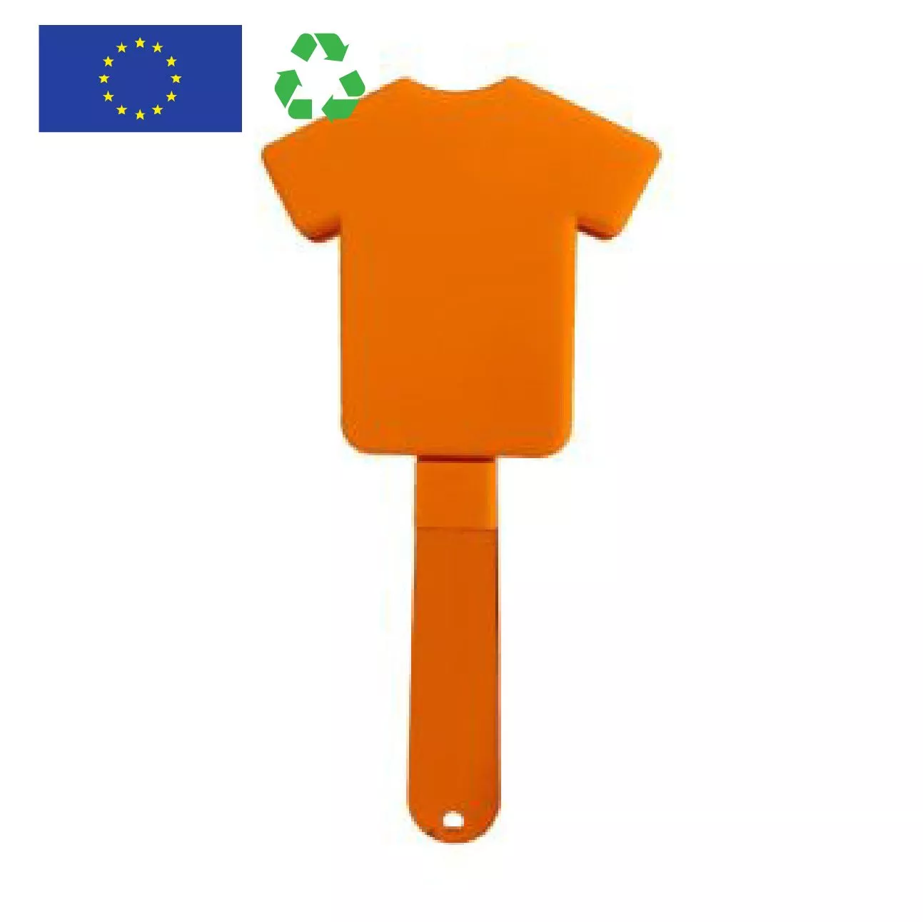 Objet supporter clap-clap PP recyclable personnalisable Made in Europe – Image 2