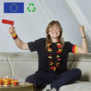 Objet supporter crécelle recyclable personnalisable Made in Europe