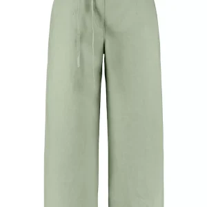 Pantalon Sept-huitième Taille Moyenne élastique Ceinture