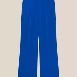 Pantalon Long Taille Moyenne Fluide Uni