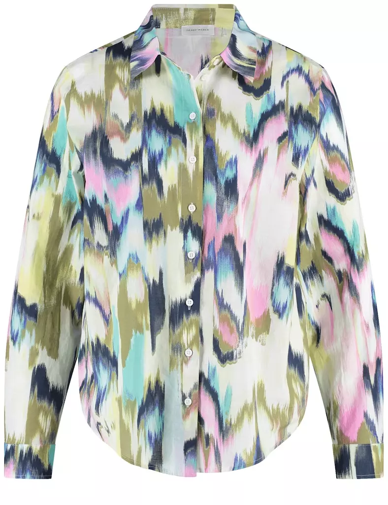 Chemisier Manches Longues Multicolore – Image 2