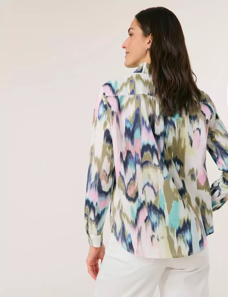 Chemisier Manches Longues Multicolore – Image 5