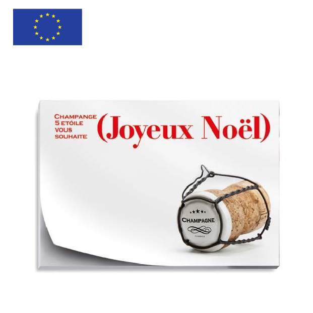 Notes adhésives rectangulaire Made in Europe personnalisable – Image 2