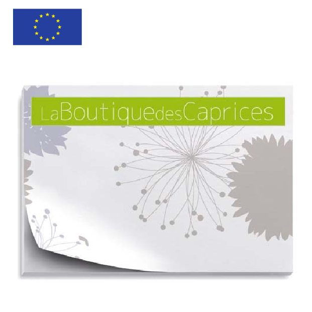 Notes adhésives rectangulaire Made in Europe personnalisable – Image 3