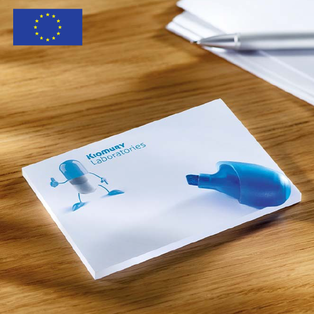 Notes adhésives rectangulaire Made in Europe personnalisable – Image 4