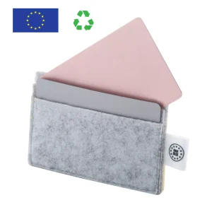 Porte-cartes de crédit en feutrine RPET