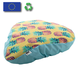Protège selle de vélo recyclé Made in Europe personnalisable
