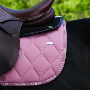 Tapis de selle LOVE Rose - GEM