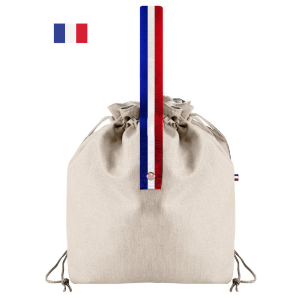 Sac pochon recyclé Made in France personnalisable