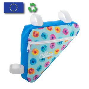 Sacoche pour cadre à vélo recyclée Made in Europe personnalisable