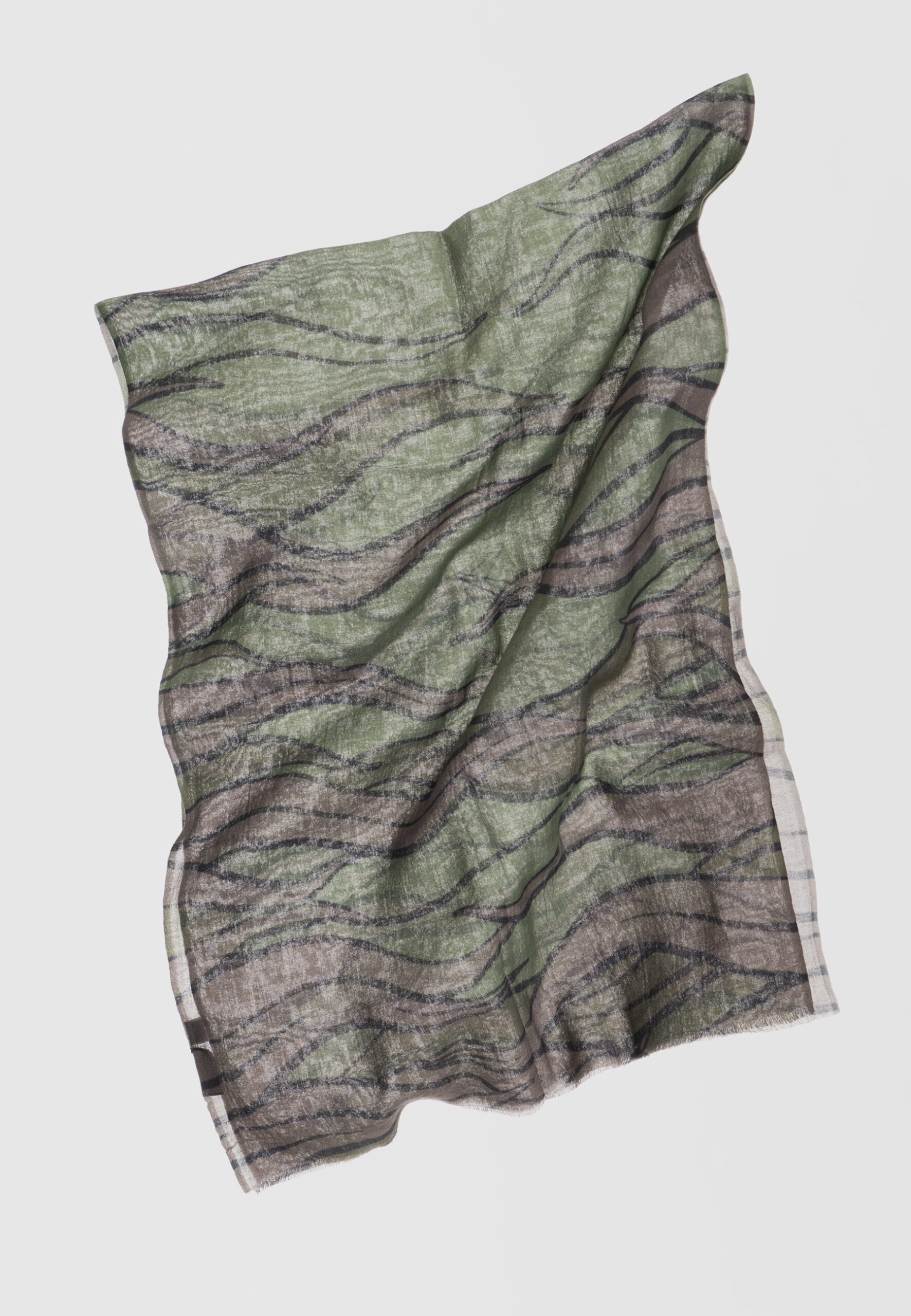 FOULARD NAGA VERT