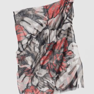 FOULARD ORCHID ROUGE