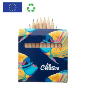 Set de 12 crayons de couleur en bois