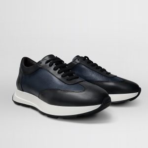 Sneakers Bicolores Navy & Noir