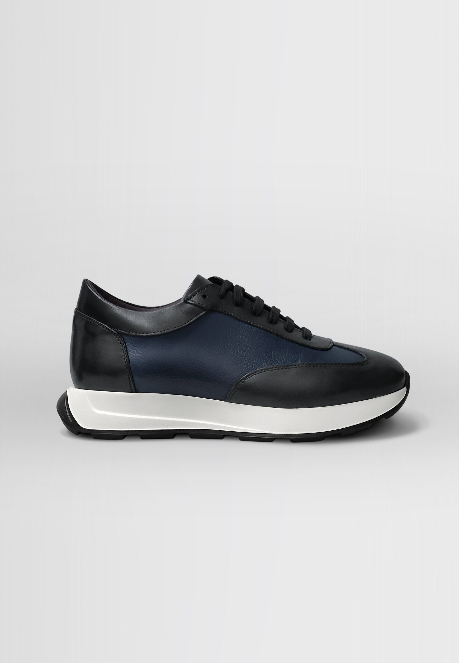 Sneakers Bicolores Navy & Noir – Image 2