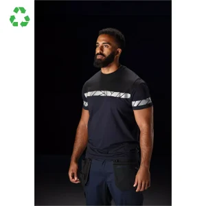 T-shirt de travail risque modéré recyclé