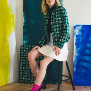 VESTE VAGON TWIG VERT