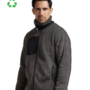 Veste Sherpa homme recyclé personnalisable