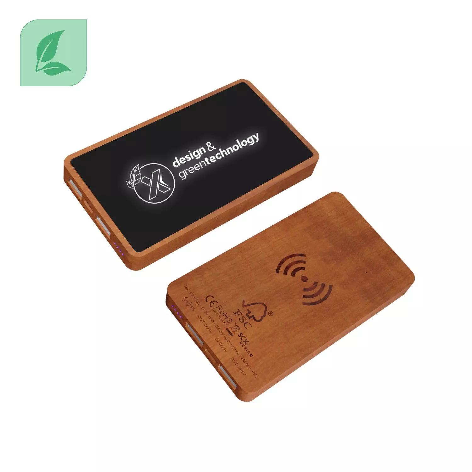 Batterie de secours lumineuse 5000mAh