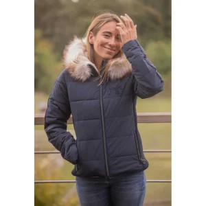 Blouson d'equitation Louxy bleu marine - PENELOPE COLLECTION