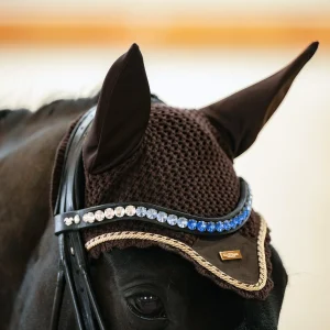 Bonnet anti-mouches Equestrian Stockholm - GOLDEN BROWN