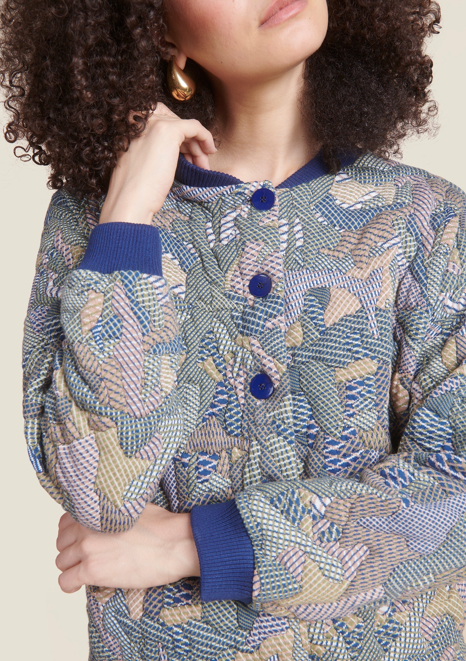 VESTE GULLY GEO KAKI – Image 4