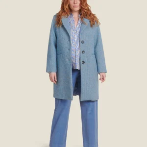 MANTEAU MALO UNI BLEUCHINE