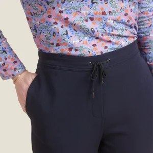 PANTALON PAIX UNI MARINE