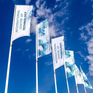 Pavillon pour mât à potence