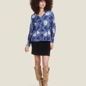 BLOUSE TAMARA ENVOL BLEU