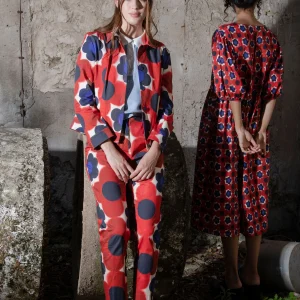 PANTALON PATOU TWIGGY ROUGE