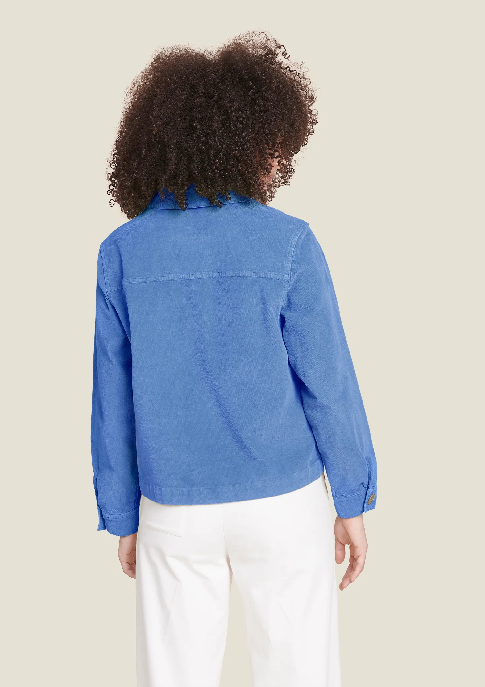 VESTE VANESSA UNI BLEU GRIS – Image 7