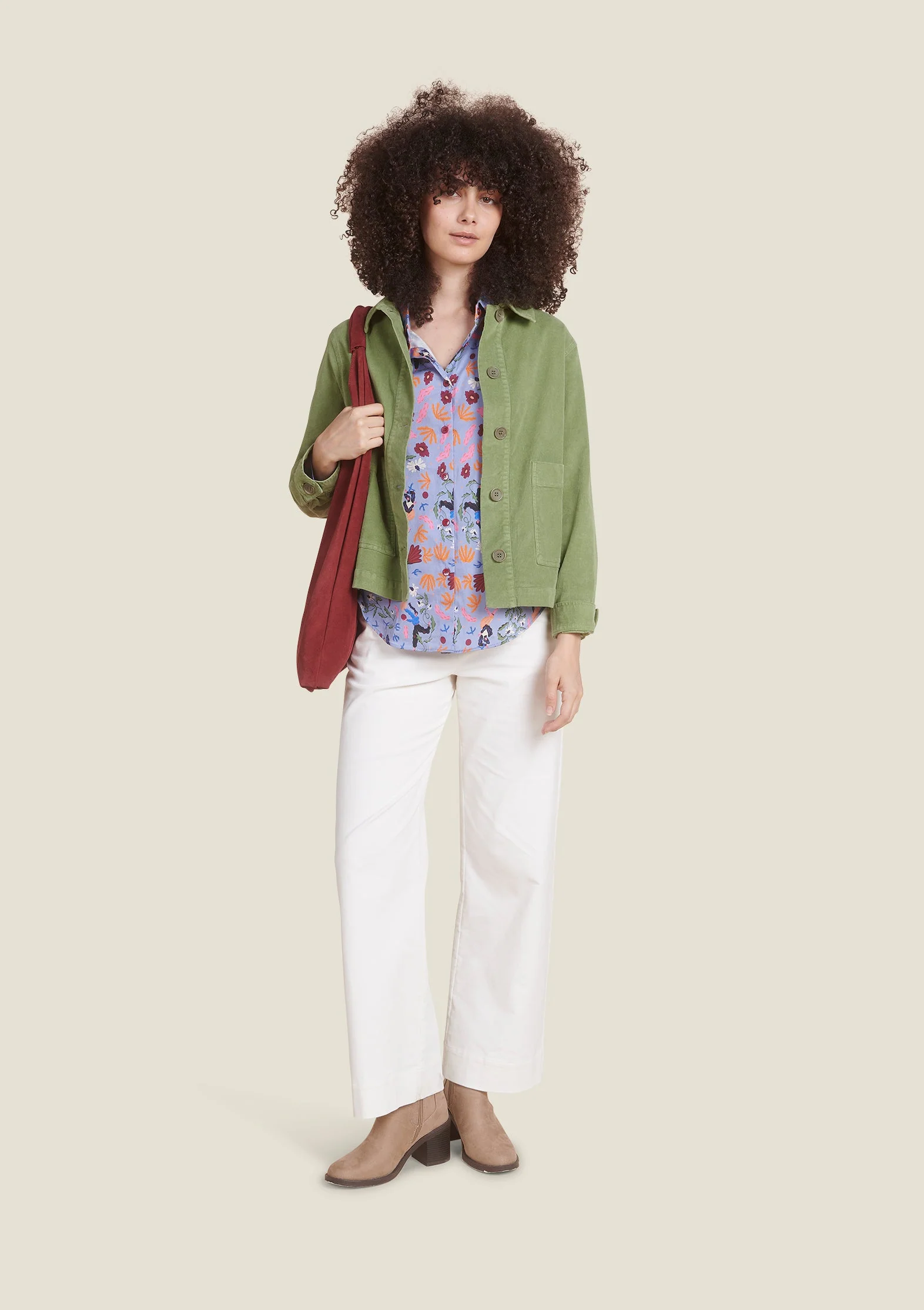 VESTE VANESSA UNI KAKI – Image 3