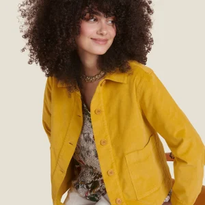 VESTE VANESSA UNI MOUTARDE